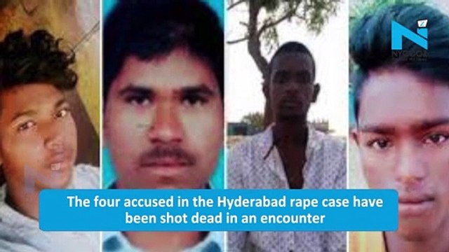 Hyderabad : All four accused in Hyderabad vet rape-murder shot dead in police encounter