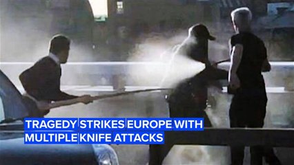 Three deadly knife attacks took place in Europe this past weekend