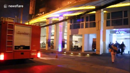 400 tourists evacuated after fire at Holiday Inn in Thailand