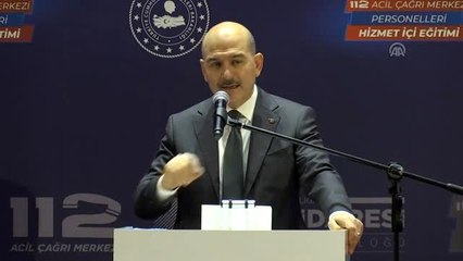 Soylu: "112 çağrı merkezlerimize gelen toplam çağrı sayısının yüzde 68'i asılsız ihbar"