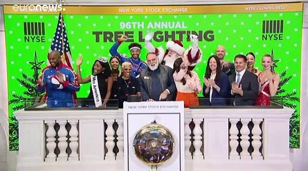 El chef español José Andrés lleva la Navidad a la Bolsa de Nueva York