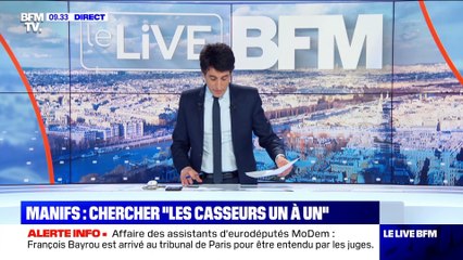 Manifs: chercher "les casseurs un à un" - 06/12
