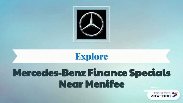 Mercedes-Benz Finance Specials Near Menifee