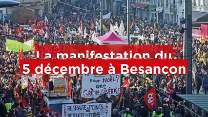 Tensions, gazage : la manif du 05 décembre à Besançon