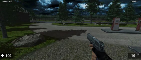 All Evil Night 2 DEMO - Gameplay (old school survival/FPS)