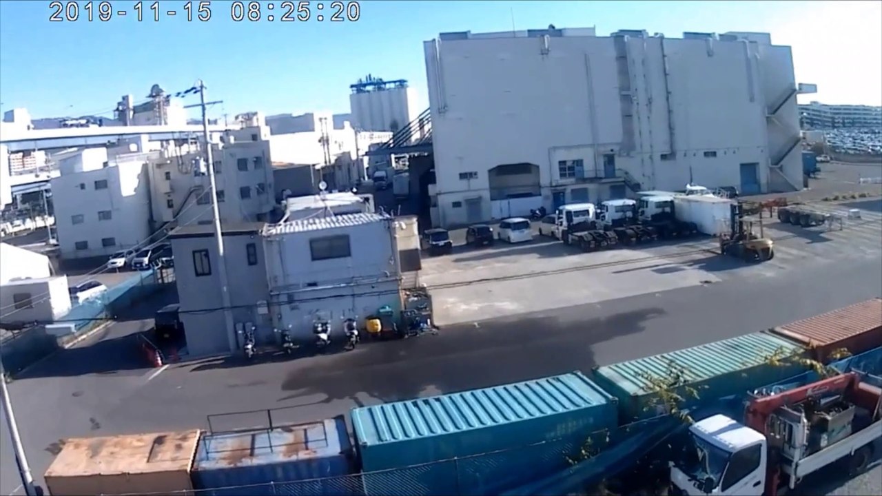 【Japanese landscape 2】An action camera was attached to the crane truck to shoot the scenery at a high place.　Paysage japonais　Japanische Landschaft　Paesaggio giapponese　Paisaje japones　Japans landschap　Японский пейзаж　日本風景