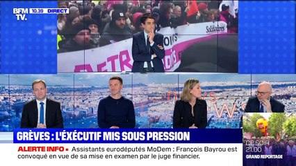 Grèves: l'exécutif mis sous pression ? - 06/12