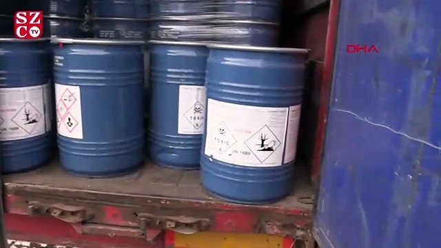 Gürbulak’ta 18,4 ton sodyum siyanür ele geçirildi