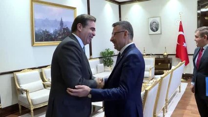 Cumhurbaşkanı Yardımcısı Oktay'ın kabulü