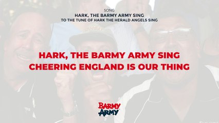 Hark The Barmy Army Sing