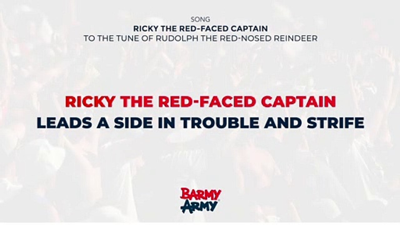 Ricky The Red-Faced Captain