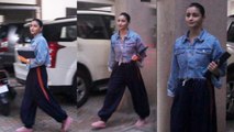 SPOTTED: Alia Bhatt LOOKING GORGEOUS At Sanjay Leela Bhansali Office In Juhu