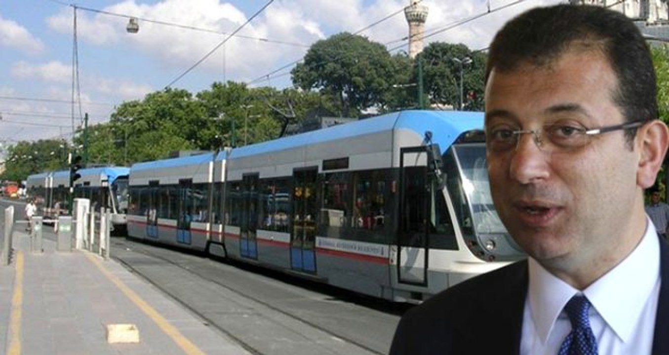 İmamoğlu: Eminönü-Eyüpsultan-Alibeyköy tramvay hattı 2020 sonunda bitecek