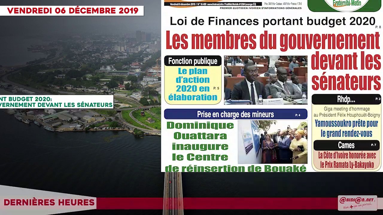 TITROLOGUE DU 06 DECEMBRE 2019 :Tentative de conservation du Pouvoir après le décès d’ouphouët:  Voici comment Bédié a corrigé Ouattara le 7 décembre 93