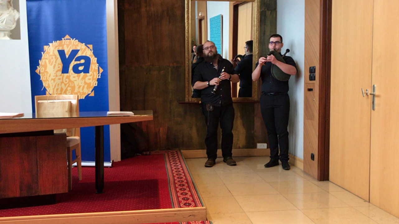 Musique bretonne à la mairie