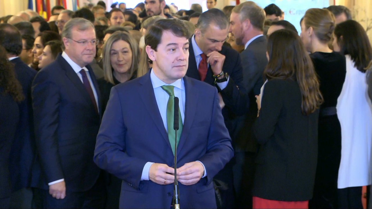 Mañueco apela a la búsqueda de un consenso de las fuerzas políticas