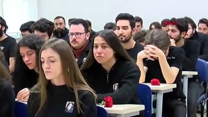 Sınıf arkadaşları Ceren Özdemir'e böyle veda etti