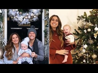 Stacey Solomon reveals Christmas decorations and baby Rex is loving it
