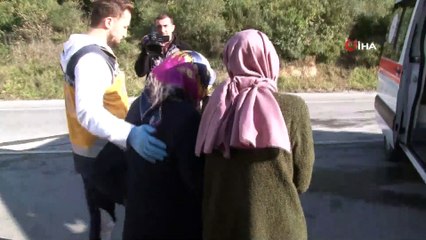 Beykoz’da faciadan dönülen kaza