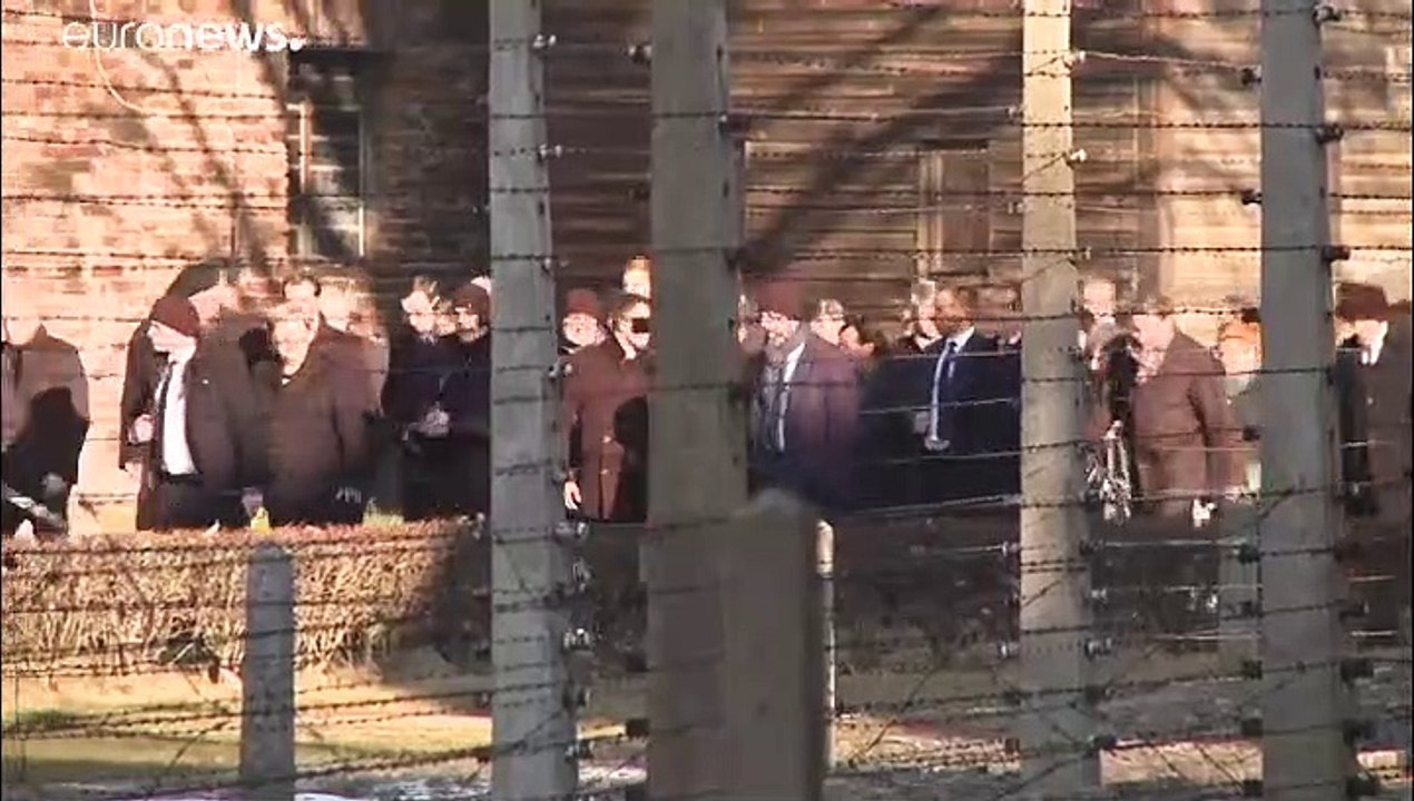 Angela Merkel besucht KZ-Gedenkstätte Auschwitz