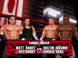 WWE Summerslam Mod Matches The Hardy Boyz vs The World's Greatest Tag Team (Ladder Match)