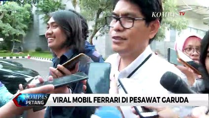 Viral Mobil Ferrari di Kargo Pesawat, Begini Kata Garuda Indonesia
