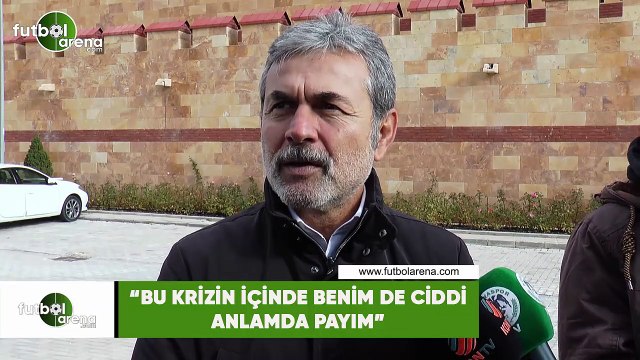 Aykut Kocaman: Bu krizin içinde benim de ciddi anlamda payım var