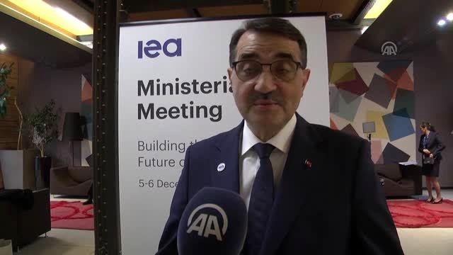 Bakan Dönmez, Uluslararası Enerji Ajansı Bakanlar Toplantısı'na katıldı