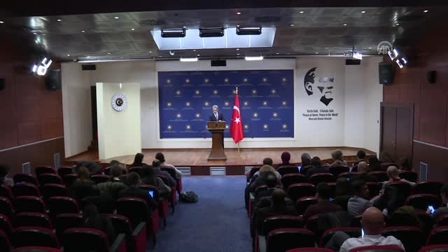 Dışişleri Bakanlığı Sözcüsü Aksoy'dan, AA foto muhabiri Yalçın'a geçmiş olsun dileği