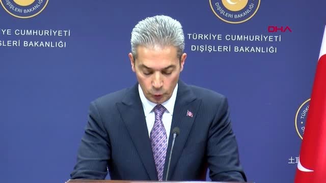 Dışişleri bakanı hami aksoy açıklamalarda bulundu -1-