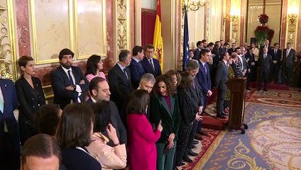 Día de estrenos en el Congreso en el aniversario de la Constitución