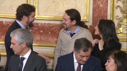 Día de estrenos en el Congreso en el aniversario de la Constitución