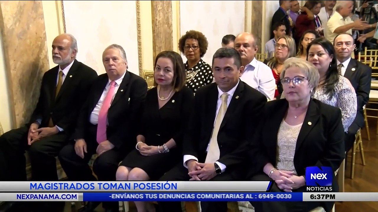 Magistrados toman posesión - Nex Noticias