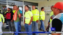 Trabajadores de remodelación en estadio en los Santos piden pagos de salarios atrasados - Nex Noticias
