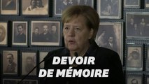 Merkel pour la première fois à Auschwitz, dont la mémoire est 