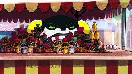 Ben 10 - Ben Terrified By Squids!