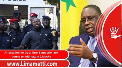 Arrestation de Guy : "Gno Bagn Gno Lank" donne un ultimatum à Macky