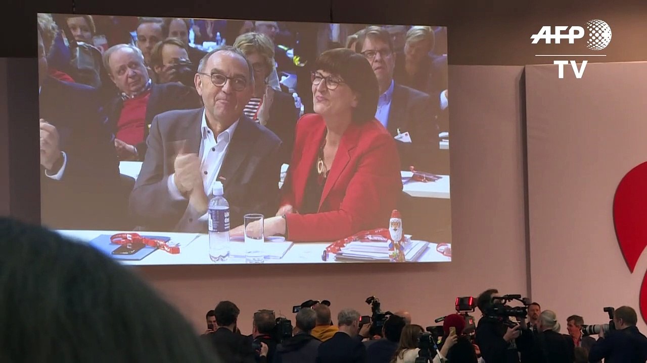 Esken und Walter-Borjans zu SPD-Vorsitzenden gewählt