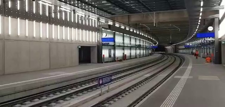 Léman Express : La gare de Genève-Champel enfouie à 25 mètres sous terre est la plus profonde du CEVA ( Cornavin - Eaux-Vives - Annemasse)