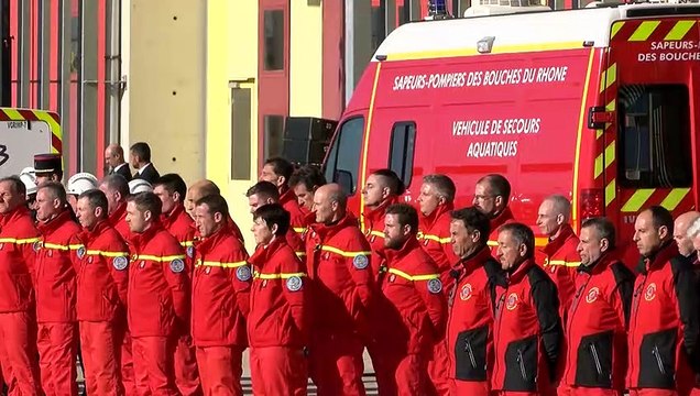 Nîmes-Garons : hommage de Macron aux 3 disparus du crash d'hélicoptère