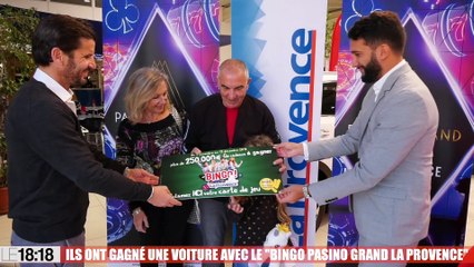Ils ont gagné une voiture grâce au Bingo Pasino Grand La Provence