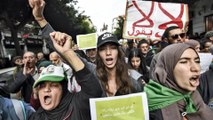 Algerians seeking old guard's exit protest against upcoming poll