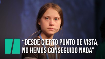 "Desde cierto punto de vista, no hemos conseguido nada"