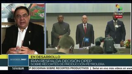 Berganza: recortes en producción buscan sostener el precio del crudo