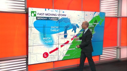 Big storm system on the way for Midwest, Northeast