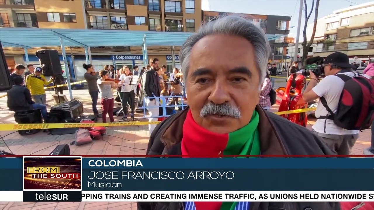 Colombians Continue Protest With Concert