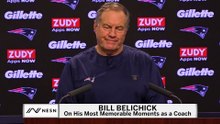 Bill Belichick Favorite Memories as a NFL Coach