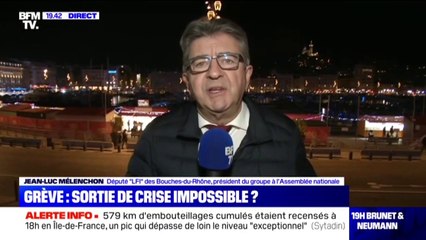 Pour Jean-Luc Mélenchon, le préfet de police de Paris est "un homme qui est habité par un sentiment de violence"