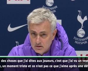 16e j. - Mourinho : "Il faut être en colère"