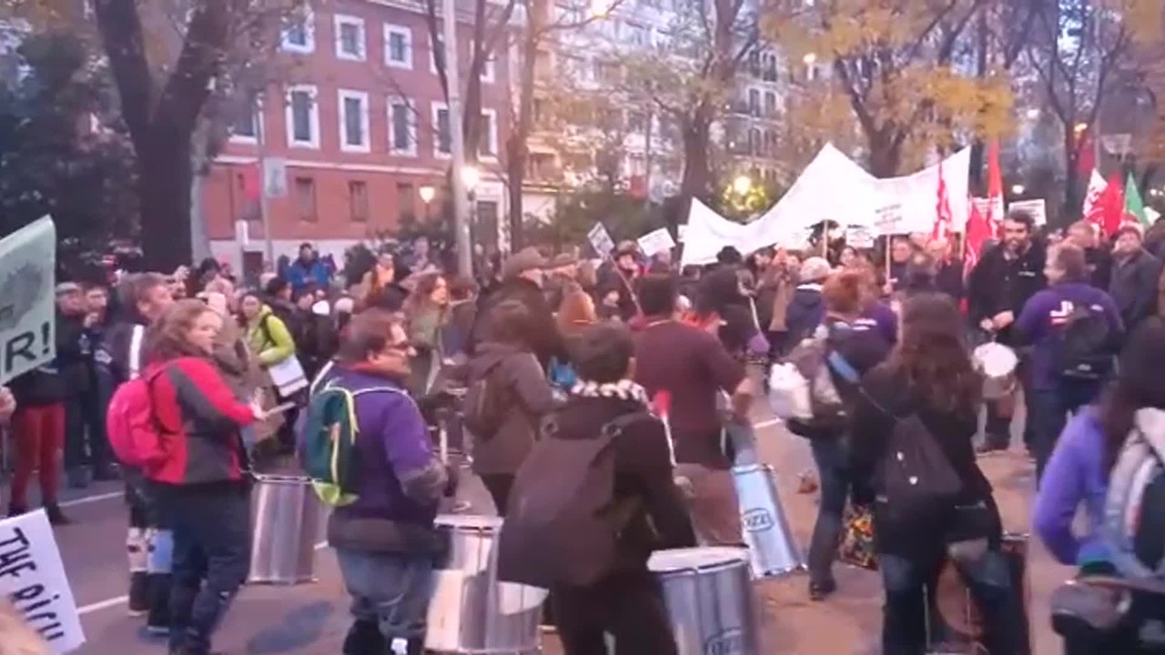 Madrid acoge la Marcha por el Clima